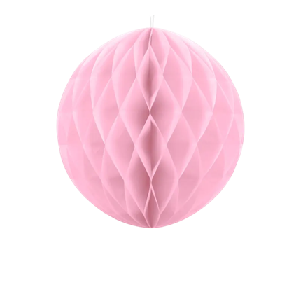 Wabenball hellrosa - 10 cm