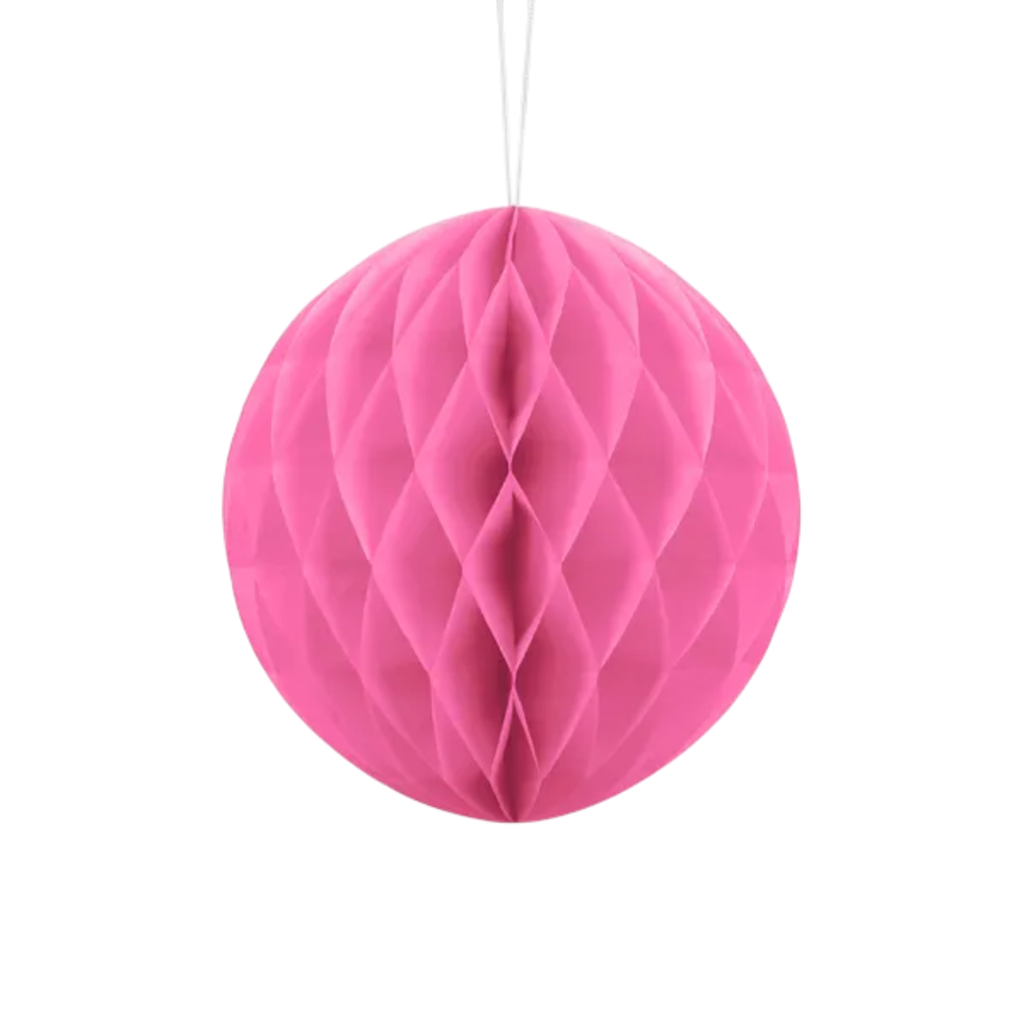 Wabenball rosa - 20 cm