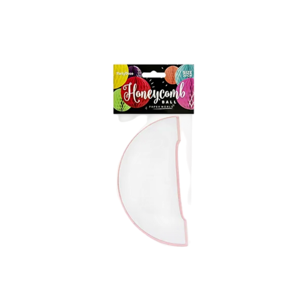 Wabenball rosa - 20 cm