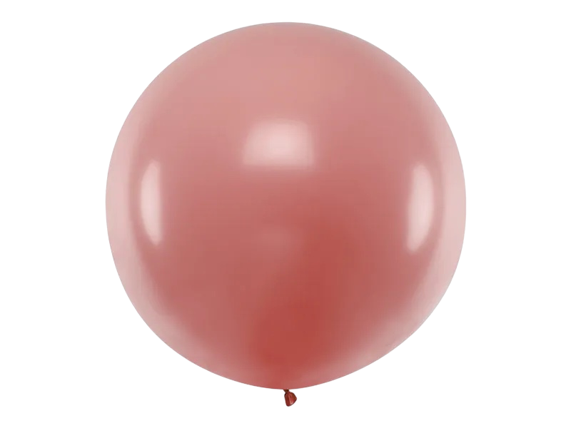 Riesenballon rund 1 m, terracotta