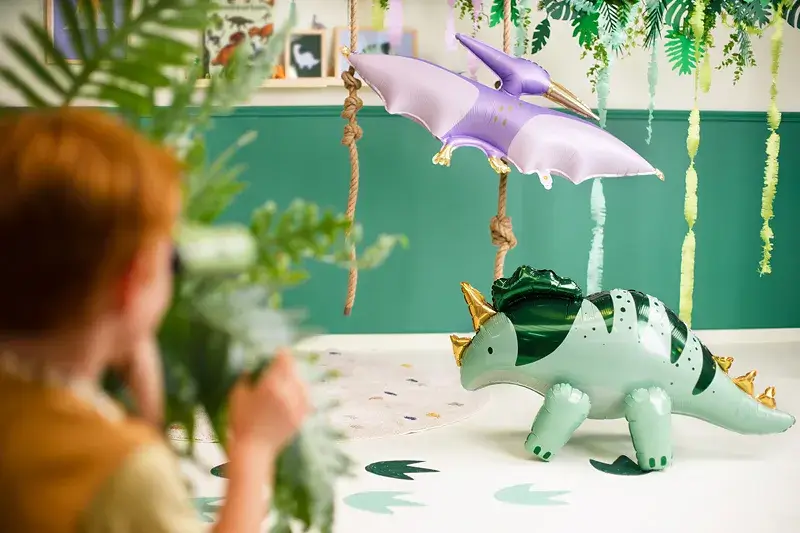 Aluminiumballon Dinosaurier Pterodactylus, 120 x 62 cm