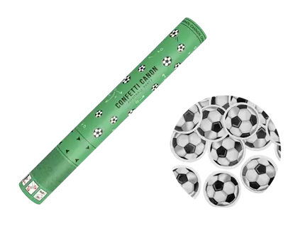 Konfettikanone Fußball
