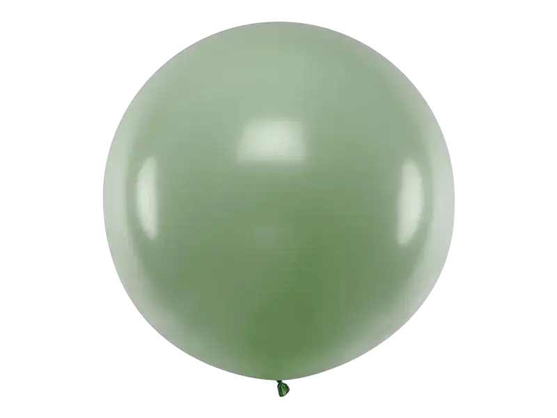 Rundballon 1 m, pastellgrün Rosemary