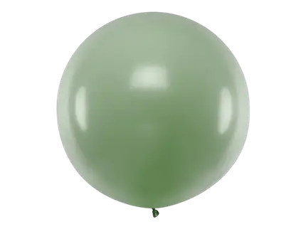 Rundballon 1 m, pastellgrün Rosemary