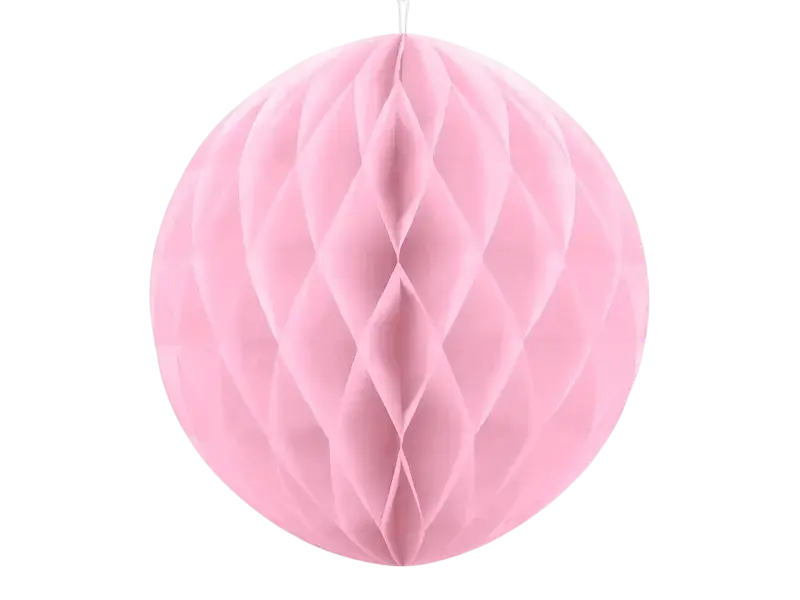Wabenball hellrosa - 30 cm