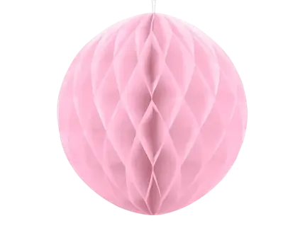 Wabenball hellrosa - 30 cm