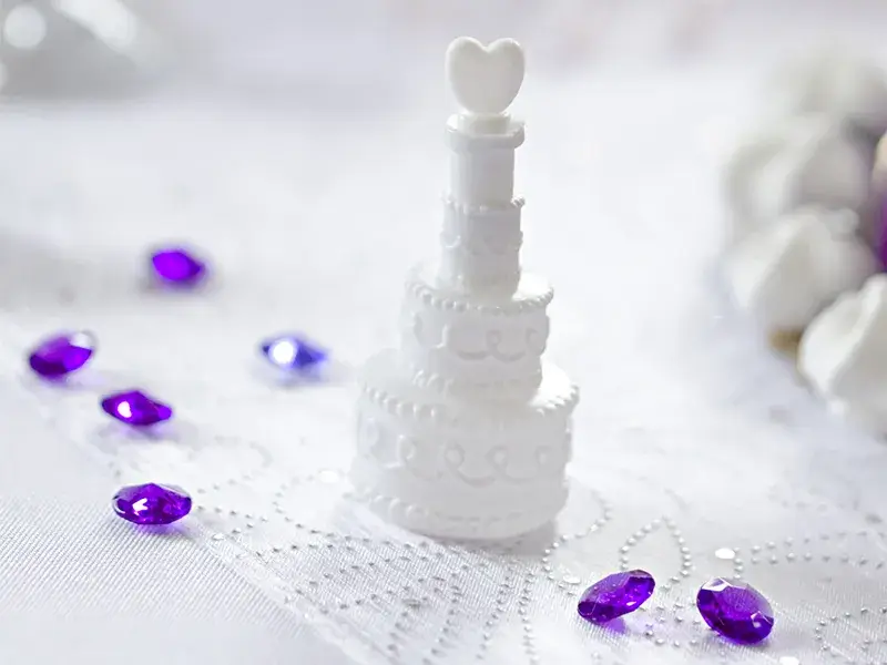 24 Tuben Seifenblasen Hochzeitstorte