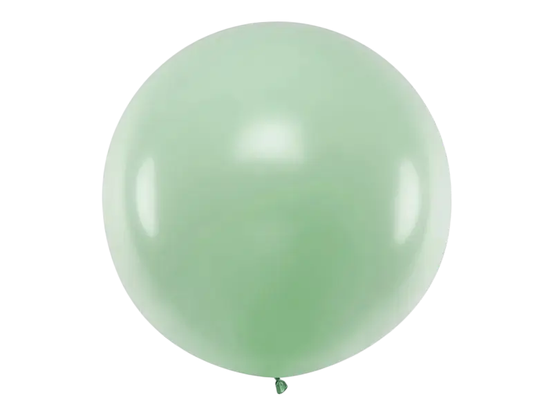 Riesenballon rund pistaziengrün - 1 Meter