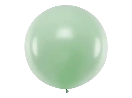 Riesenballon rund pistaziengrün - 1 Meter