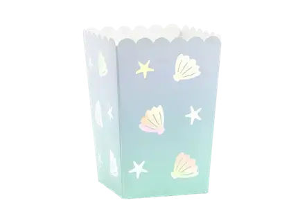 6 Becher Muschelpopcorn