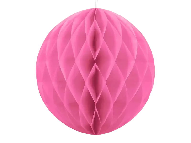 Wabenball rosa - 30 cm