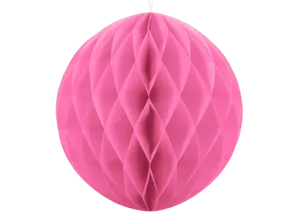 Wabenball rosa - 30 cm
