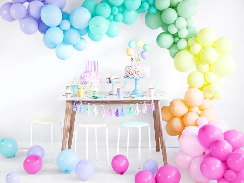 50 Luftballons Lila