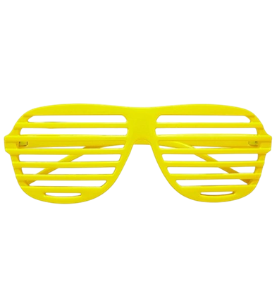 Neongelbe Shutterbrille