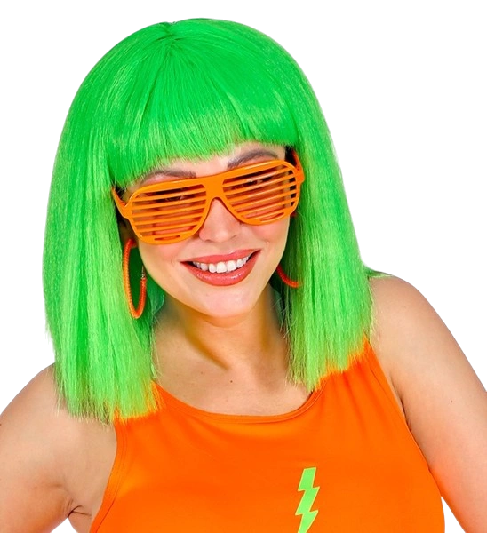 Verschlussbrille neonorange
