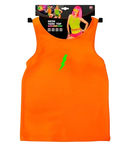 Orangefarbenes Tanktop für Frauen
