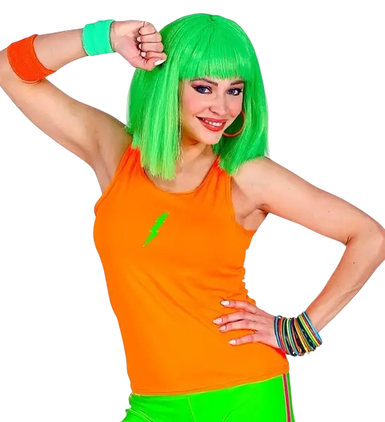 Orangefarbenes Tanktop für Frauen