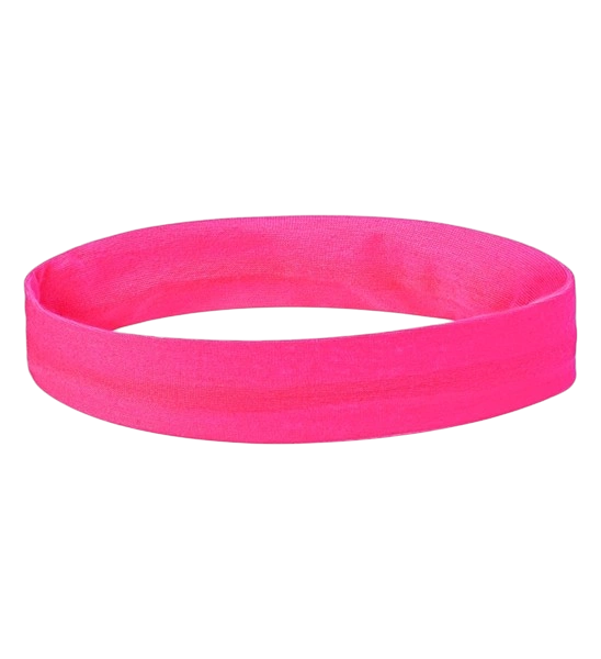 Stirnband Retro Neonpink