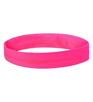 Stirnband Retro Neonpink
