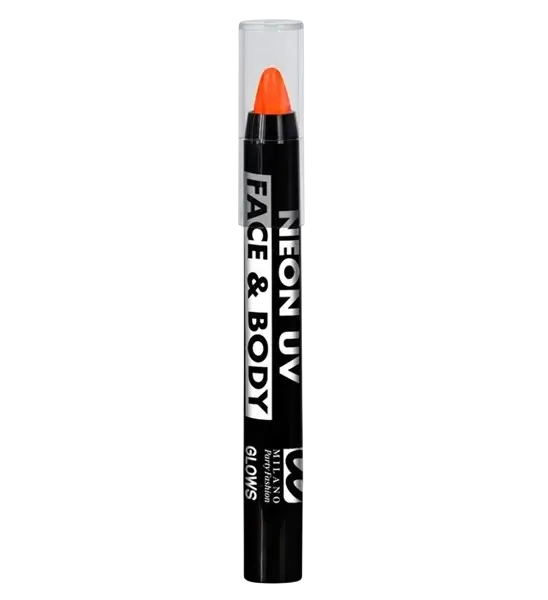 Neonorangefarbener Make-up-Stift