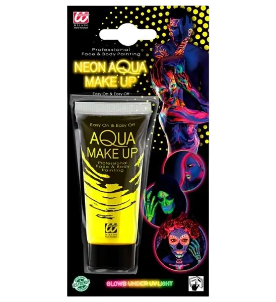 Neongelbe Make-up-Tube 30 ml