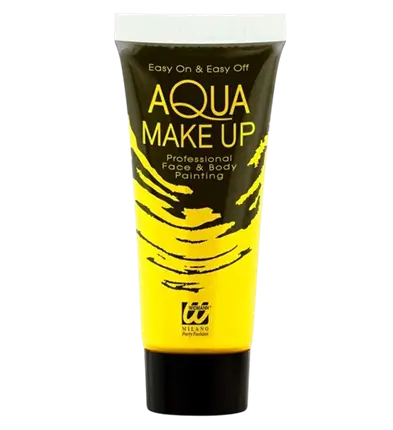 Neongelbe Make-up-Tube 30 ml