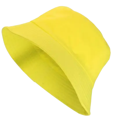 Neongelber Bob-Hut