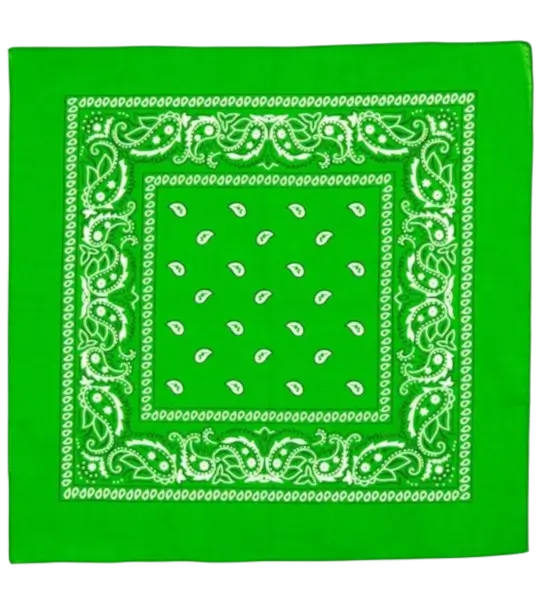 Grünes Bandana