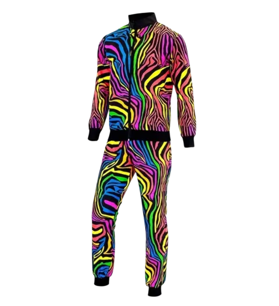 Trainingsanzug Fluo Arc en Ciel fluo - S
