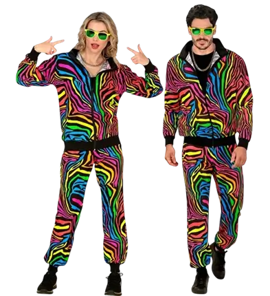 Trainingsanzug Fluo Arc en Ciel fluo - S