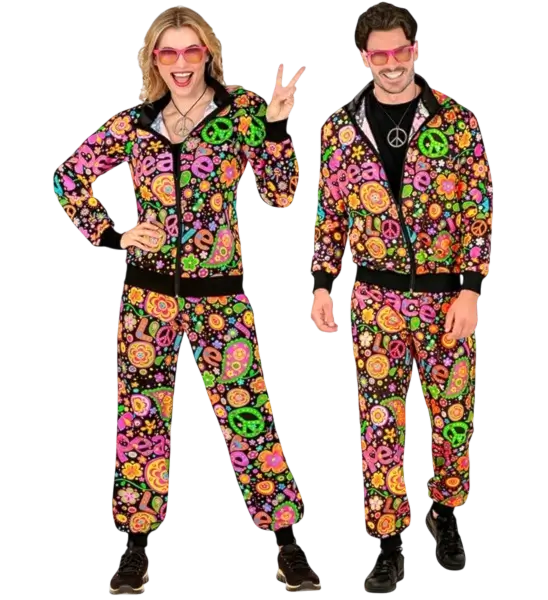 Hippie Peace Party Fashion Overall - S