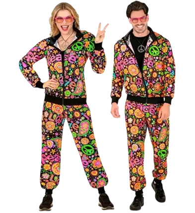 Hippie Peace Party Fashion Overall - S