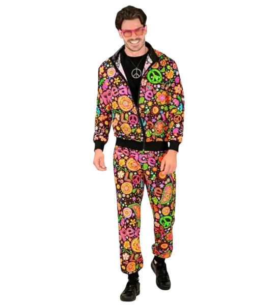 Hippie Peace Party Fashion Overall - M