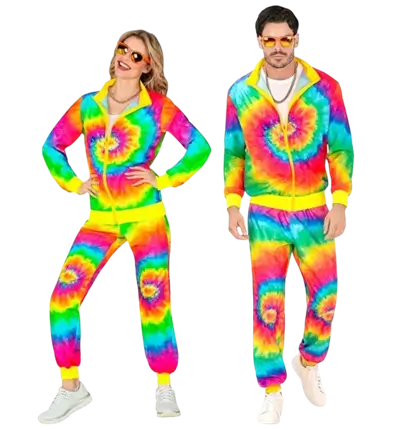 Psychedelischer Fashion Hippie Overall - L