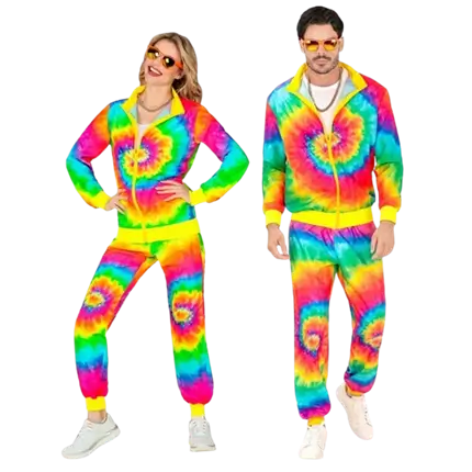 Psychedelischer Fashion Hippie Overall - XL