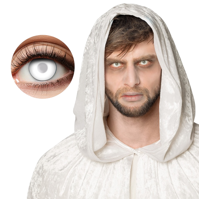 Weiße Phantom-Wochenlinsen