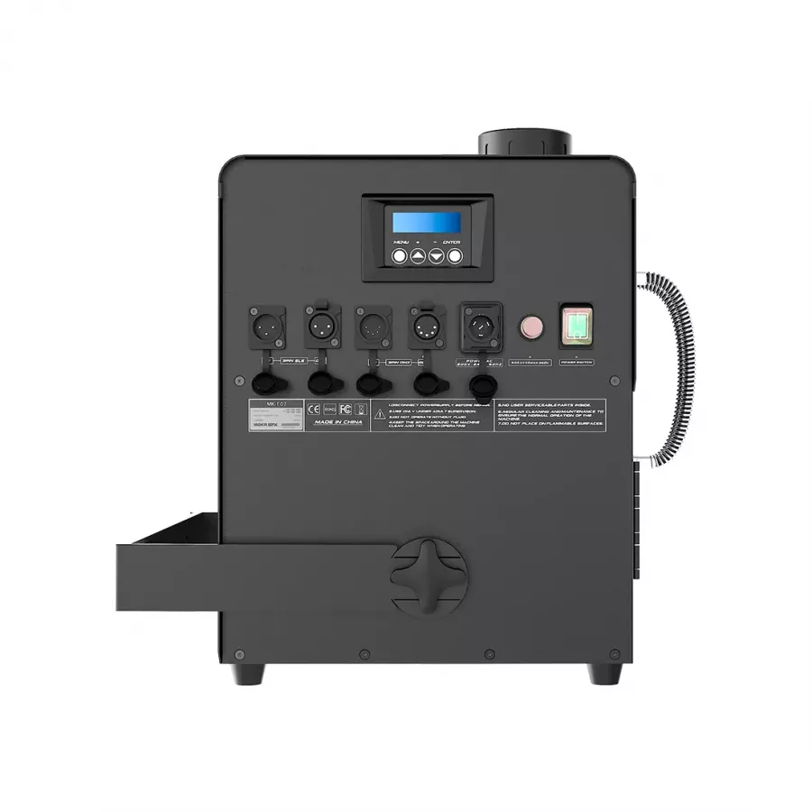 NOVA FOG JET - Nebelmaschine CO2-EFFEKT, IP65 + LED 24x9W - Projektion 15 Meter