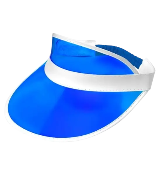Blaue Schirmmütze