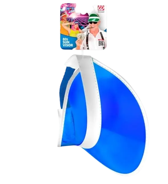 Blaue Schirmmütze