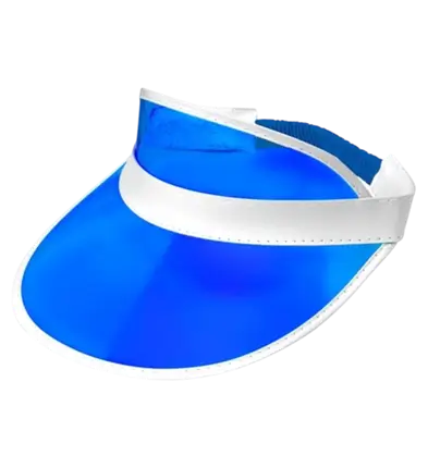 Blaue Schirmmütze