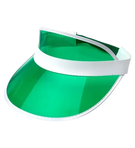 Grüne Schirmmütze