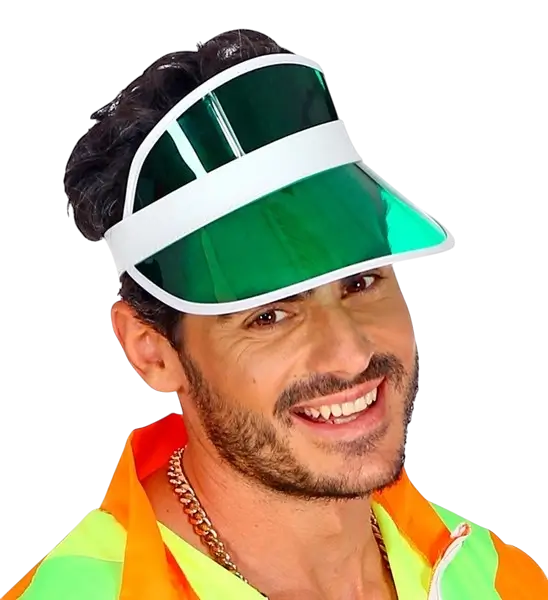 Grüne Schirmmütze