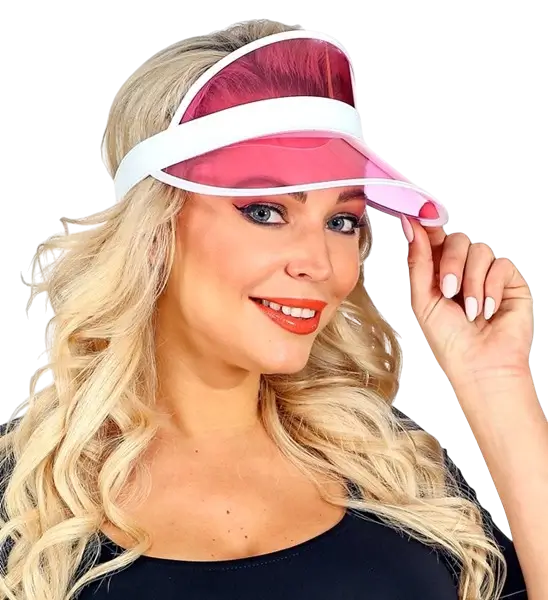 Rosa Schirmmütze