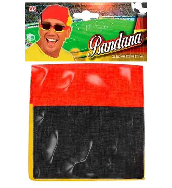 Bandana Deutschland 55 cm aus Baumwolle - Fans und Verkleidung
