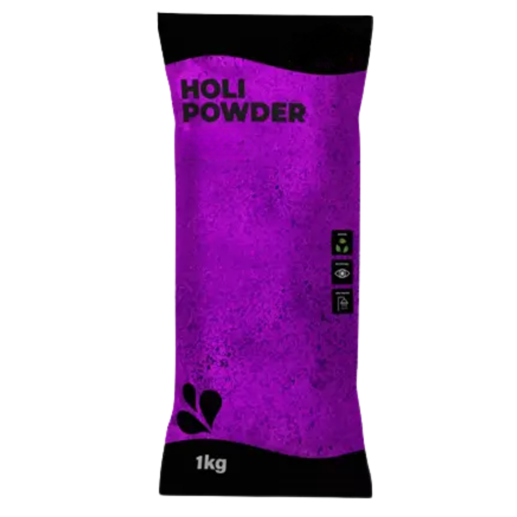 Holi-Pulver, violett – 1-kg-Beutel