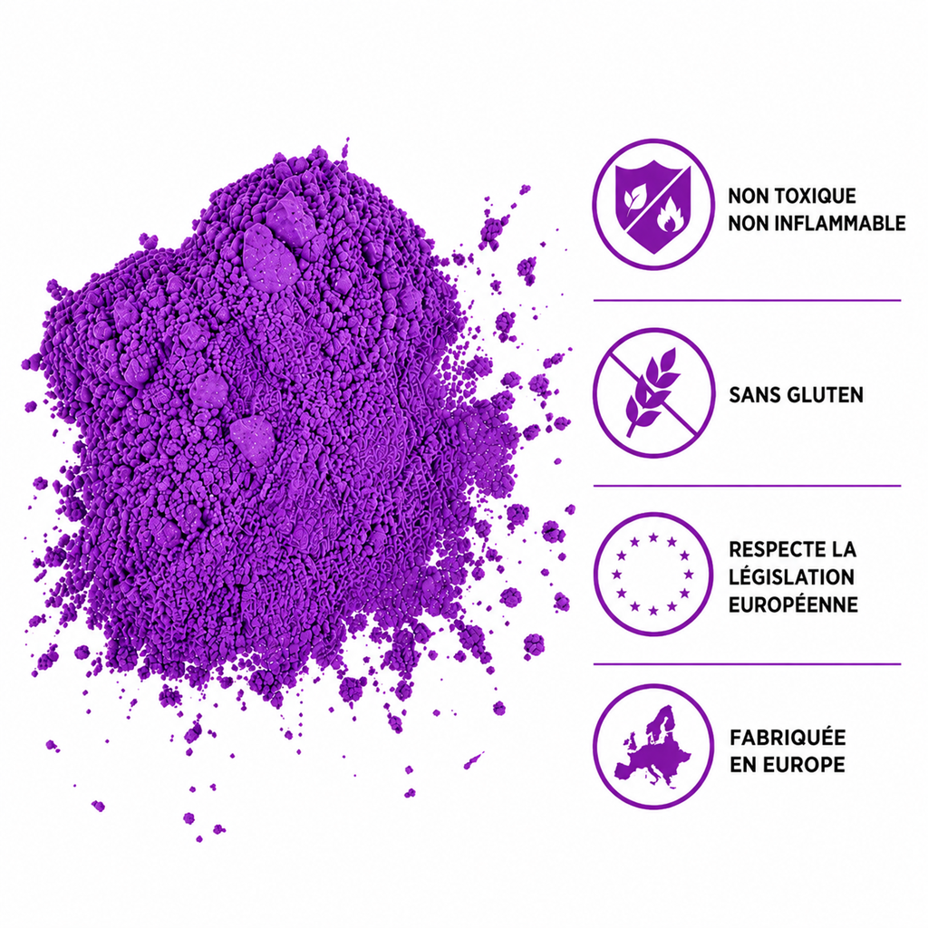 Holi-Pulver, violett – 1-kg-Beutel