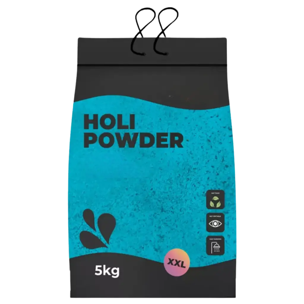 Holi-Pulver BLAU – 5-kg-Beutel
