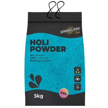 Holi-Pulver BLAU – 5-kg-Beutel