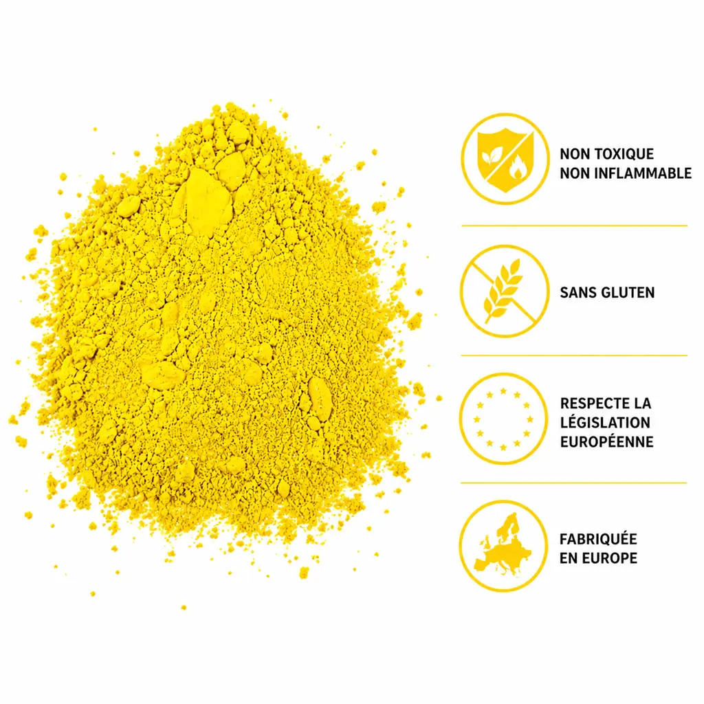 Holi-Pulver GELB – 5-kg-Beutel