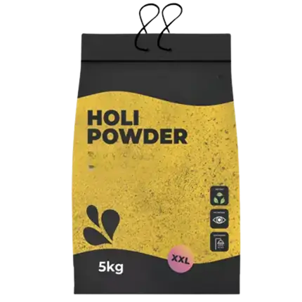 Holi-Pulver GELB – 5-kg-Beutel